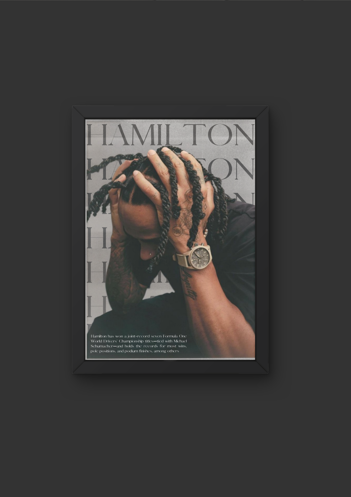 Poster Lewis Hamilton