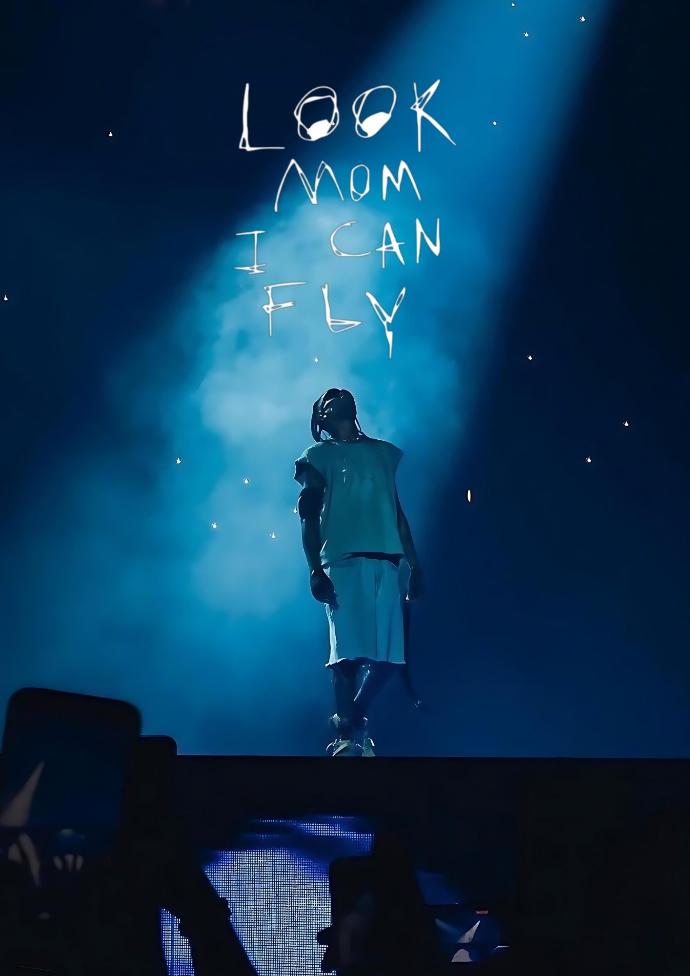 Poster Look Mom I Can Fly