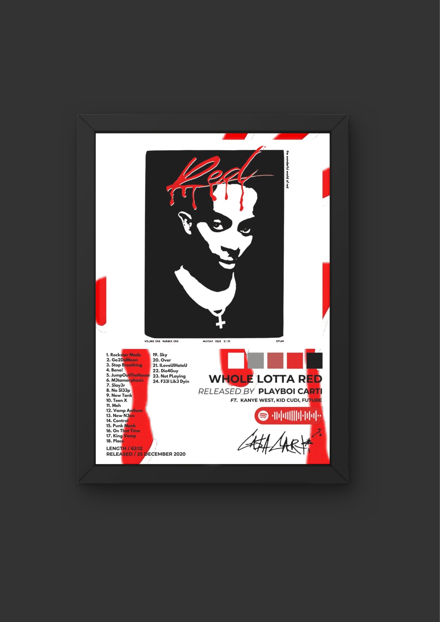 Tablou Whole Lotta Red