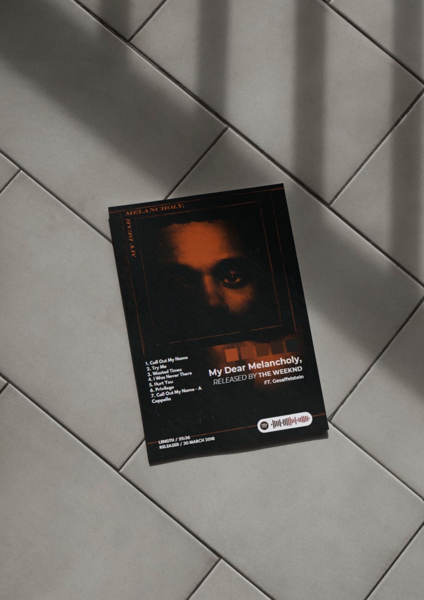 Tablou My Dear Melancholy,