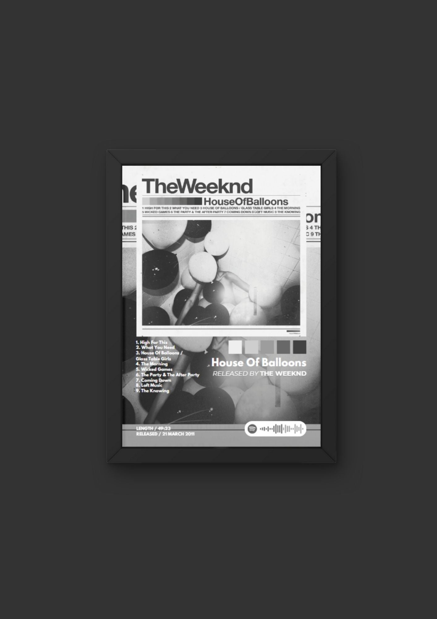 Tablou House Of Balloons