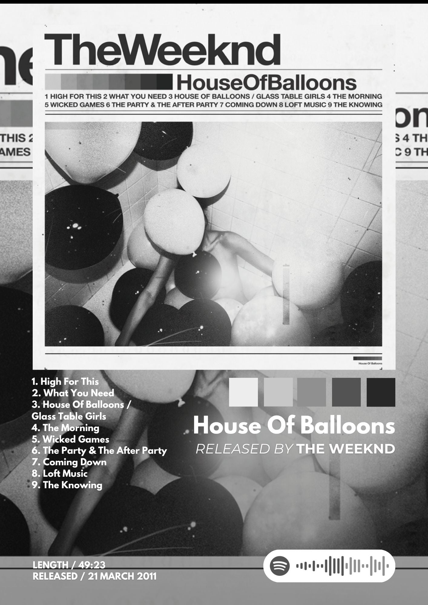 Tablou House Of Balloons