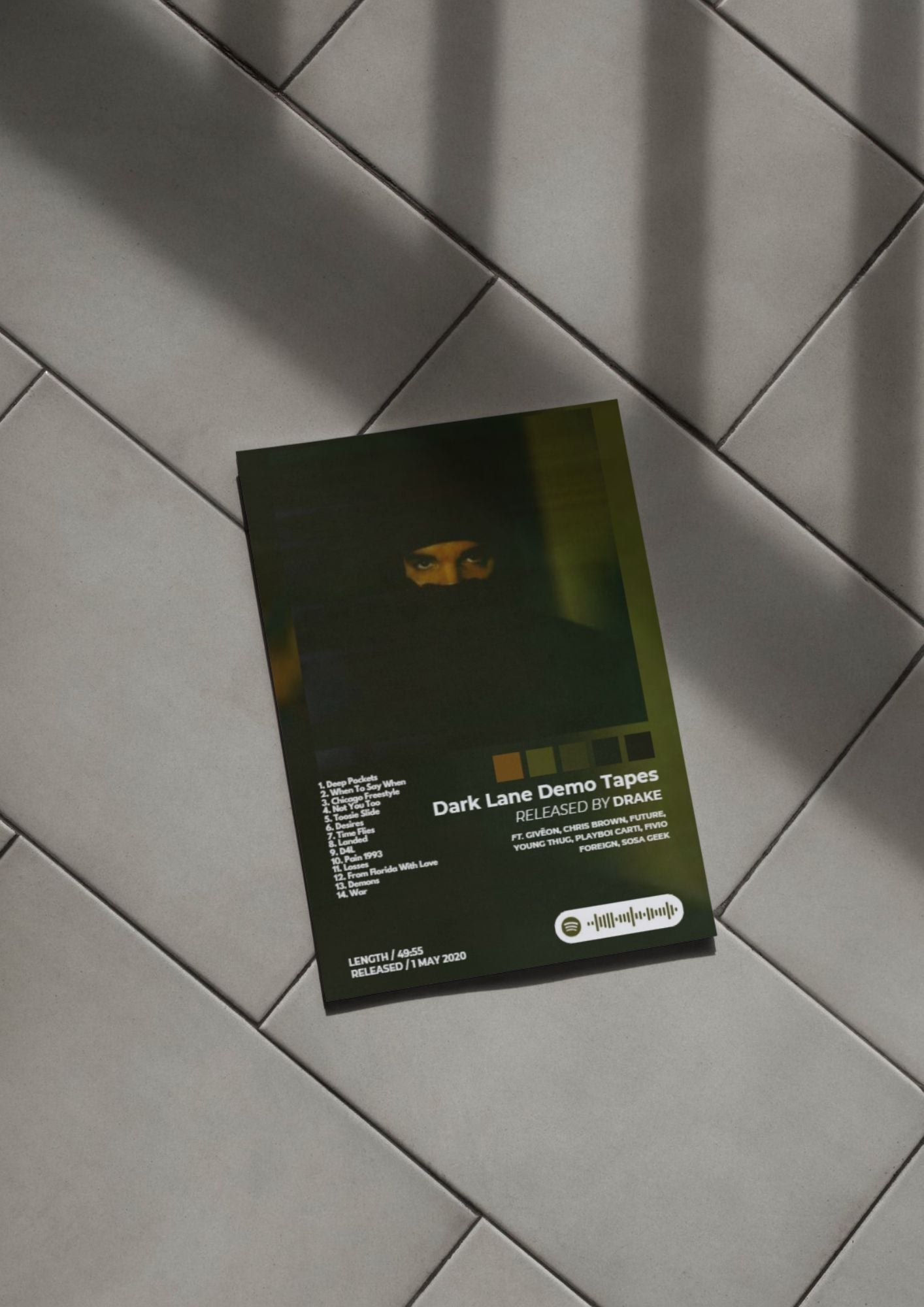 Tablou Dark Lane Demo Tapes