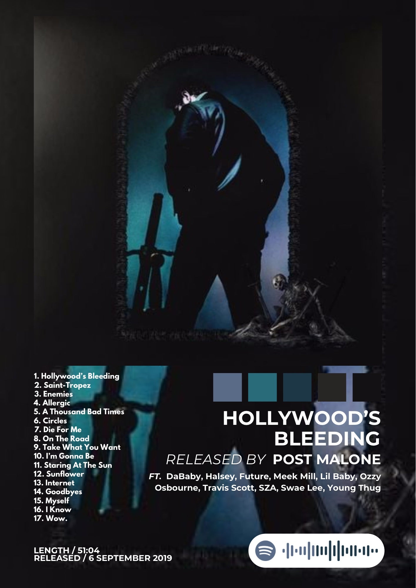 Tablou Hollywood’s Bleeding