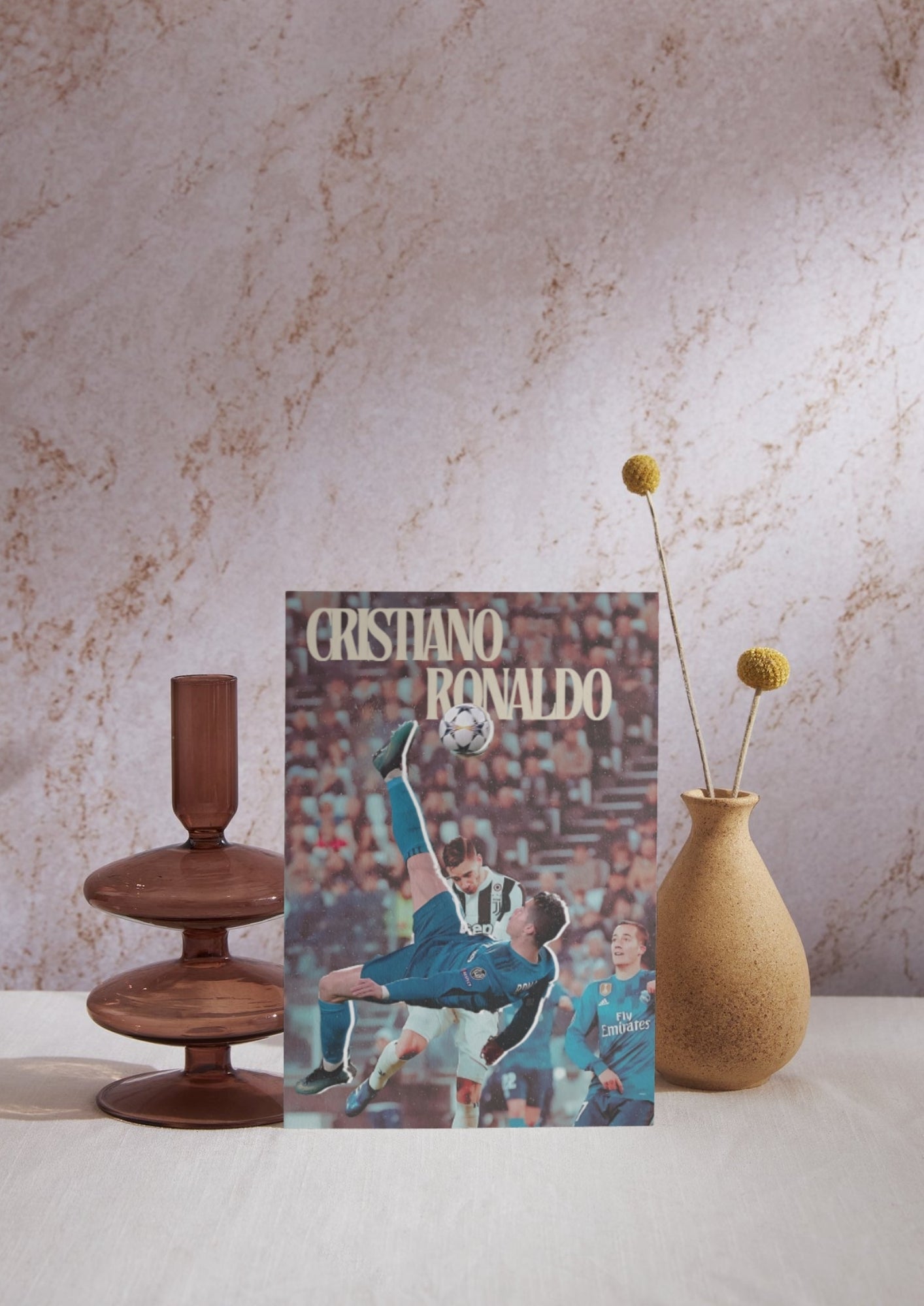 Poster Ronaldo Champions League