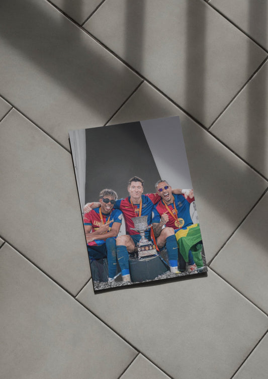 Poster Barca Trio