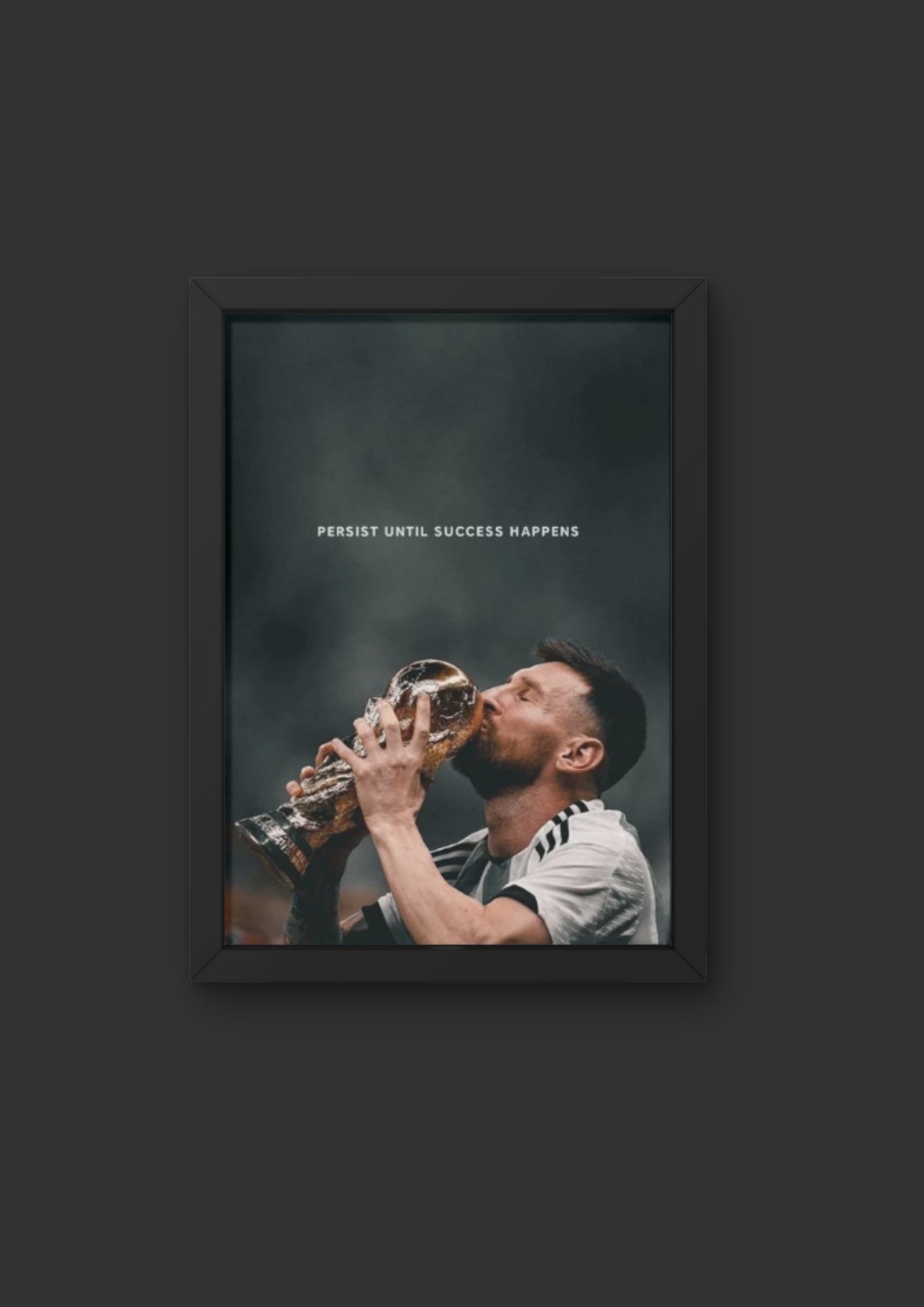 Poster Messi World Cup