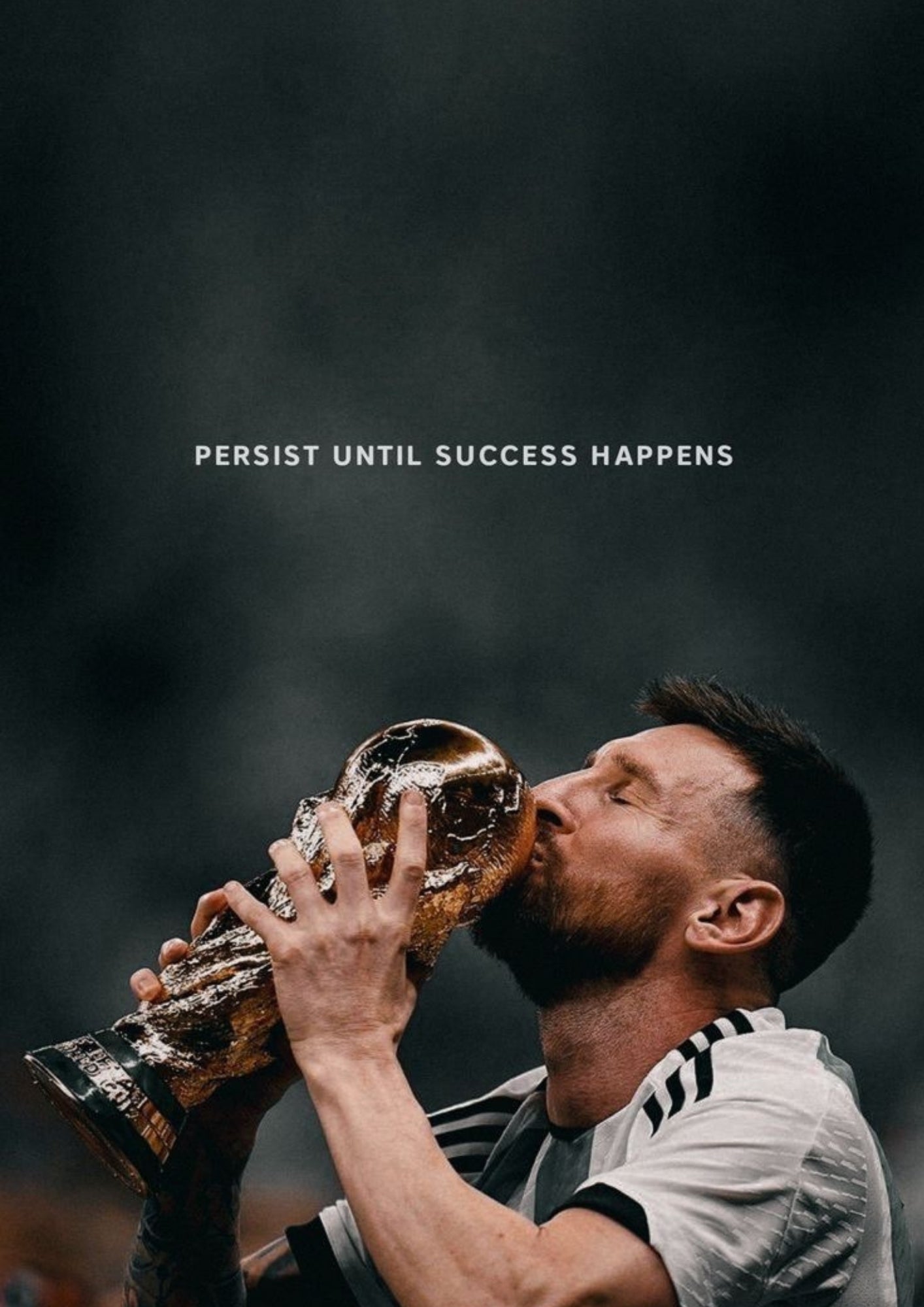 Poster Messi World Cup