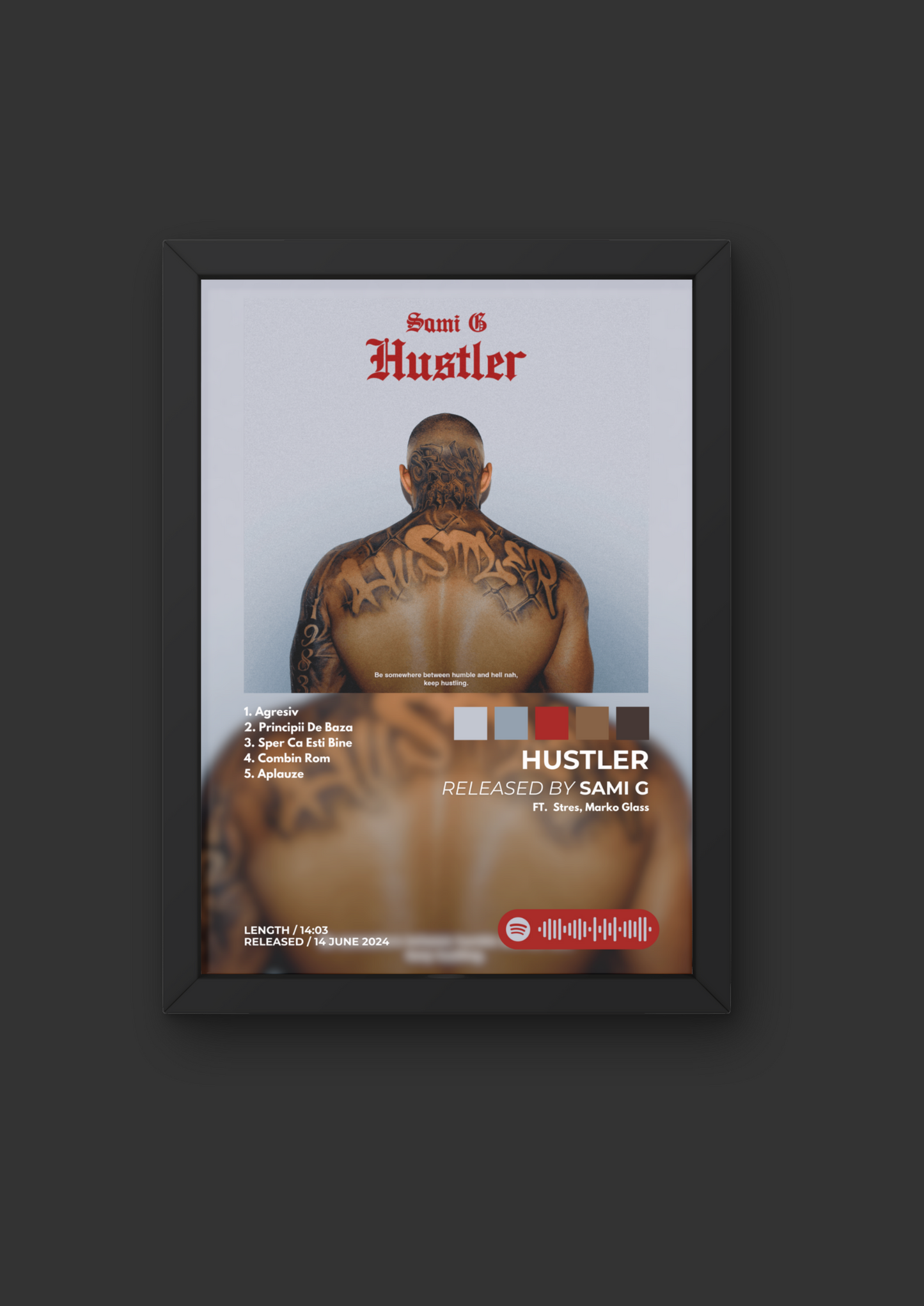 Tablou HUSTLER