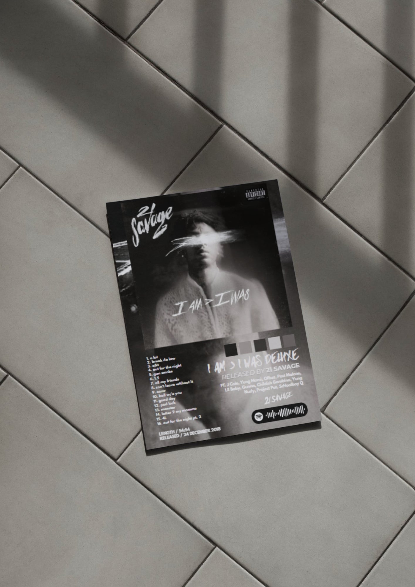 Tablou i am > i was deluxe edition
