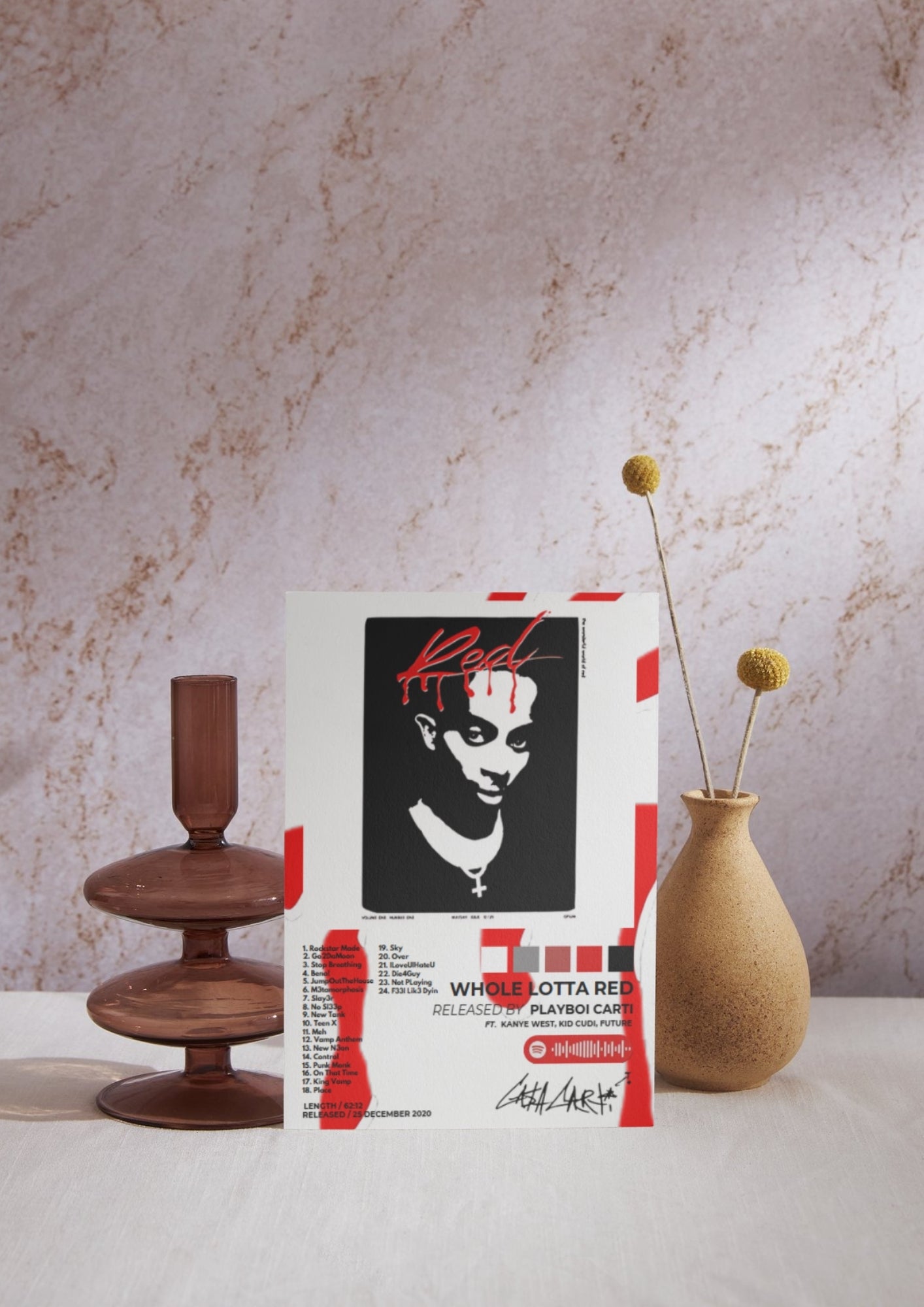 Tablou Whole Lotta Red