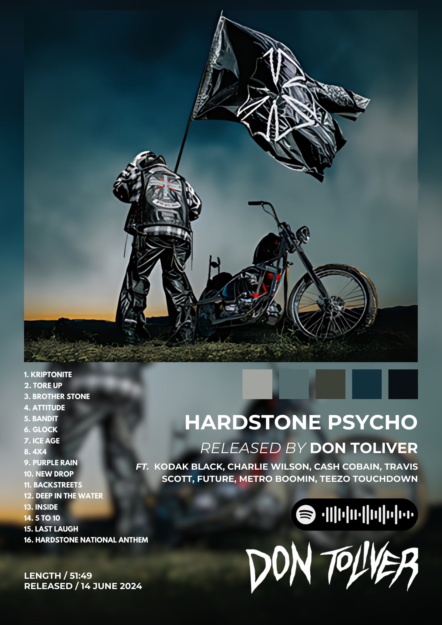 Tablou Hardstone Psycho