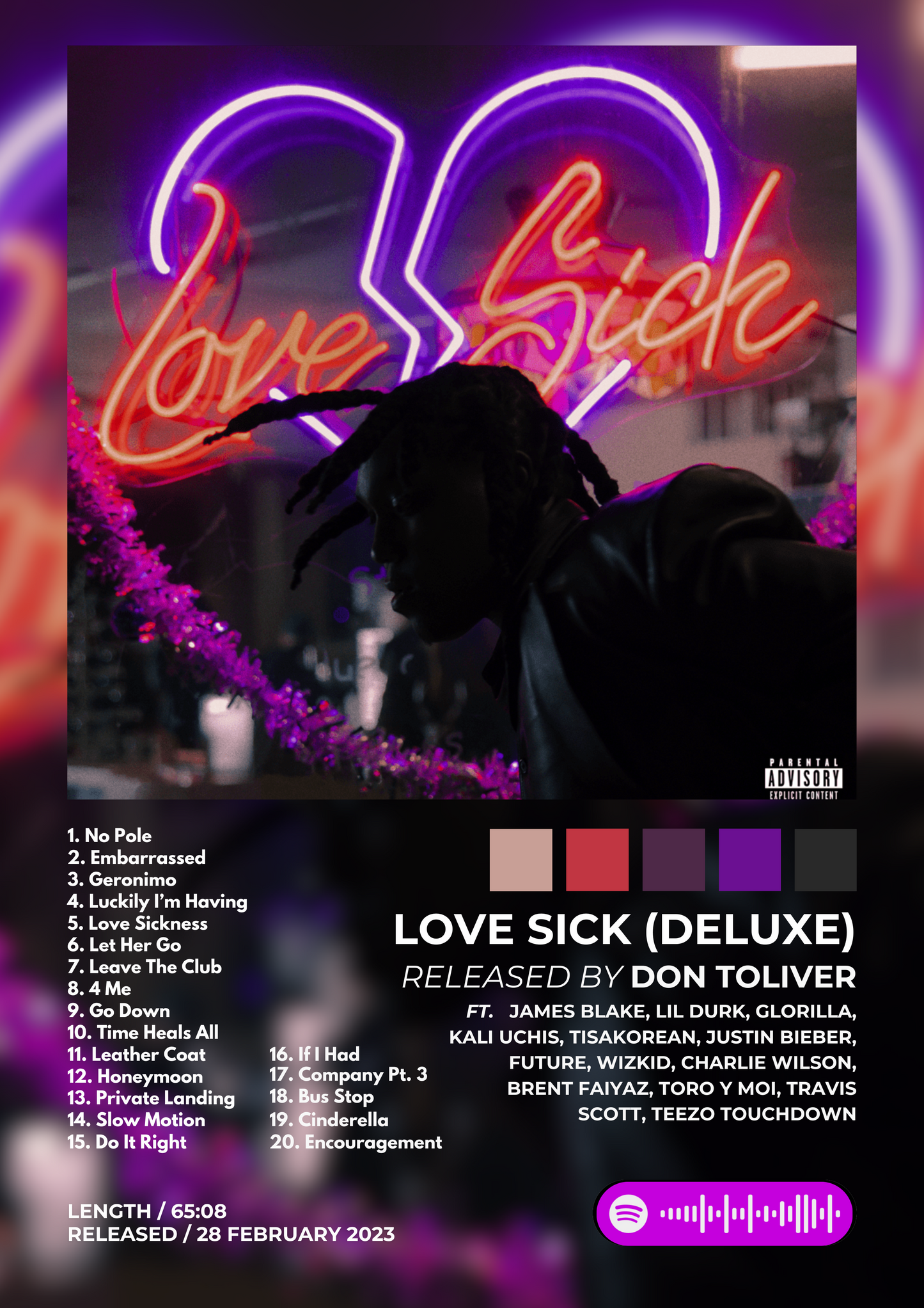 Tablou LOVE SICK(Deluxe)