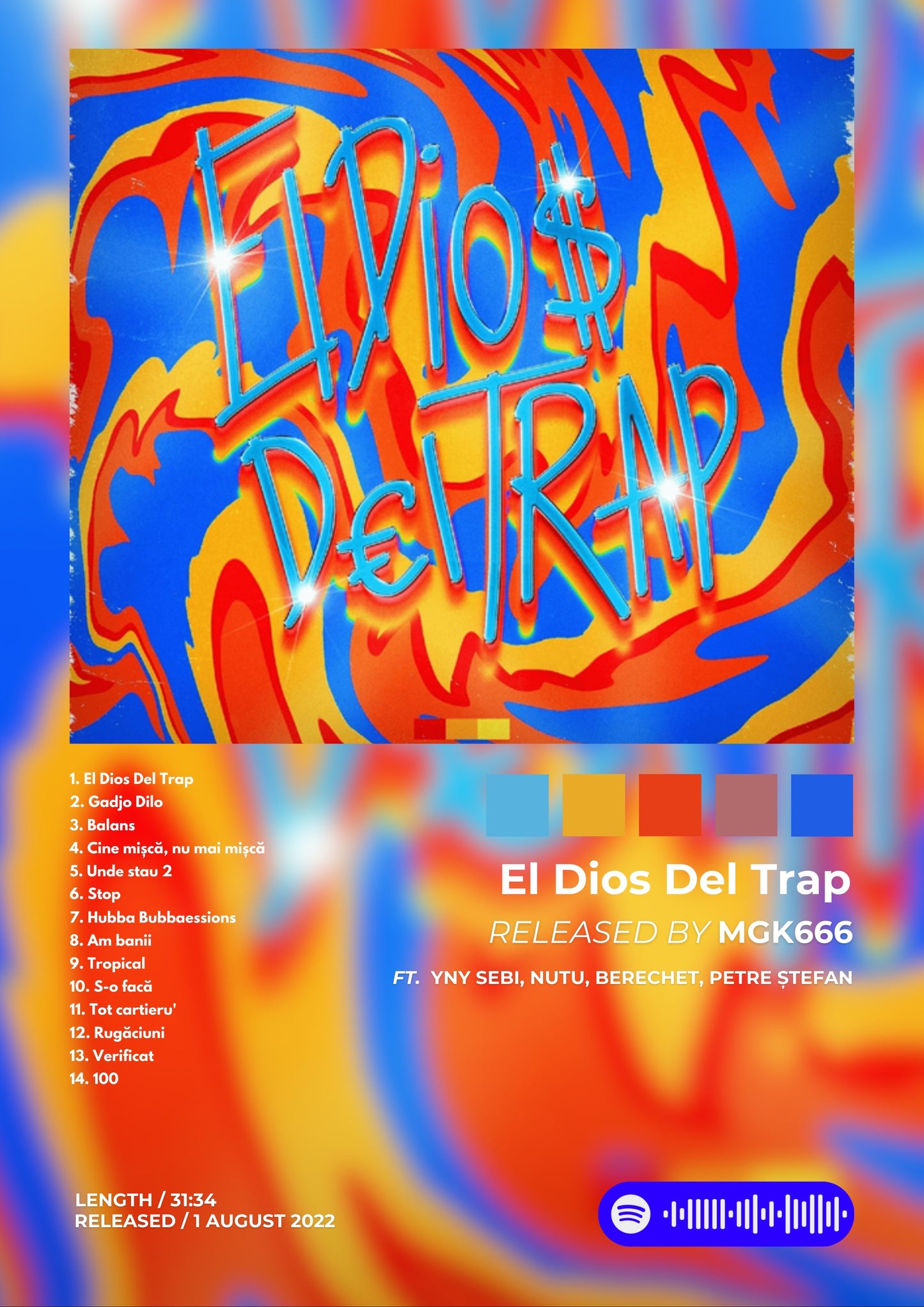 Tablou El Dios Del Trap