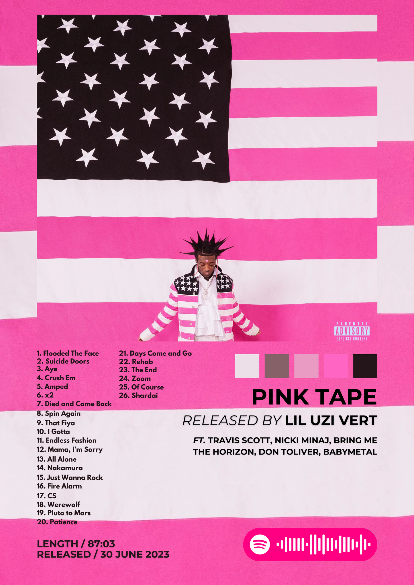 Tablou PINK TAPE