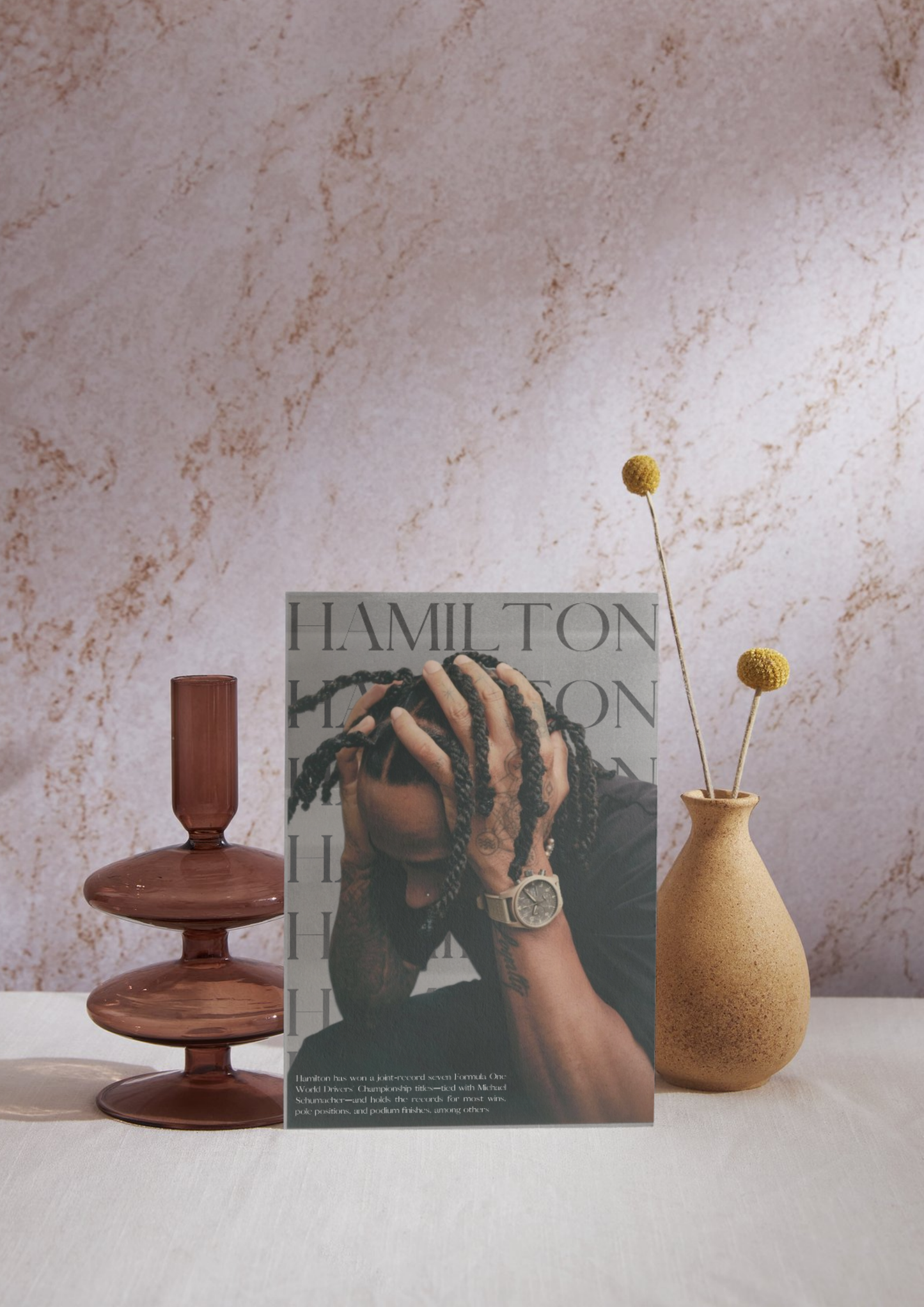 Poster Lewis Hamilton