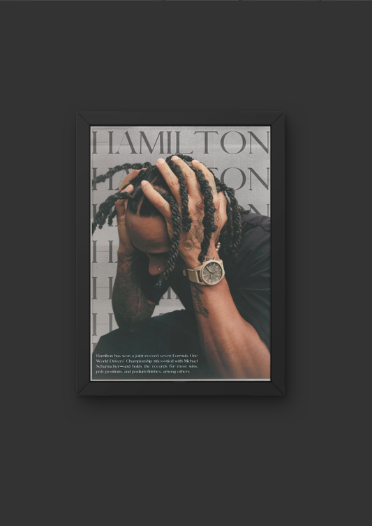 Poster Lewis Hamilton