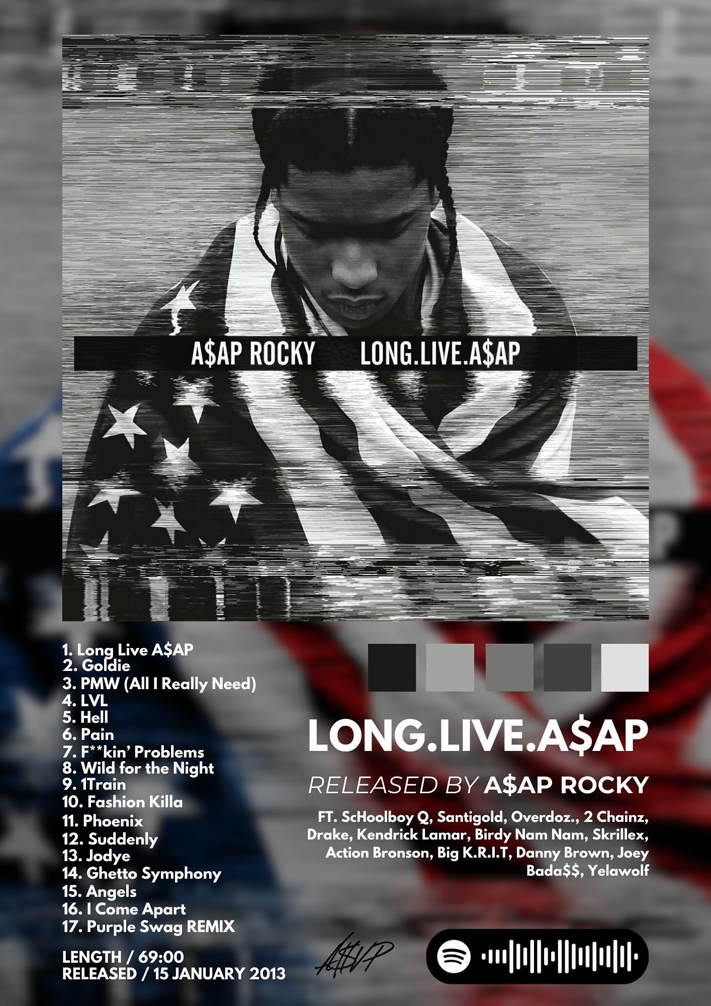 Tablou LONG.LIVE.A$AP