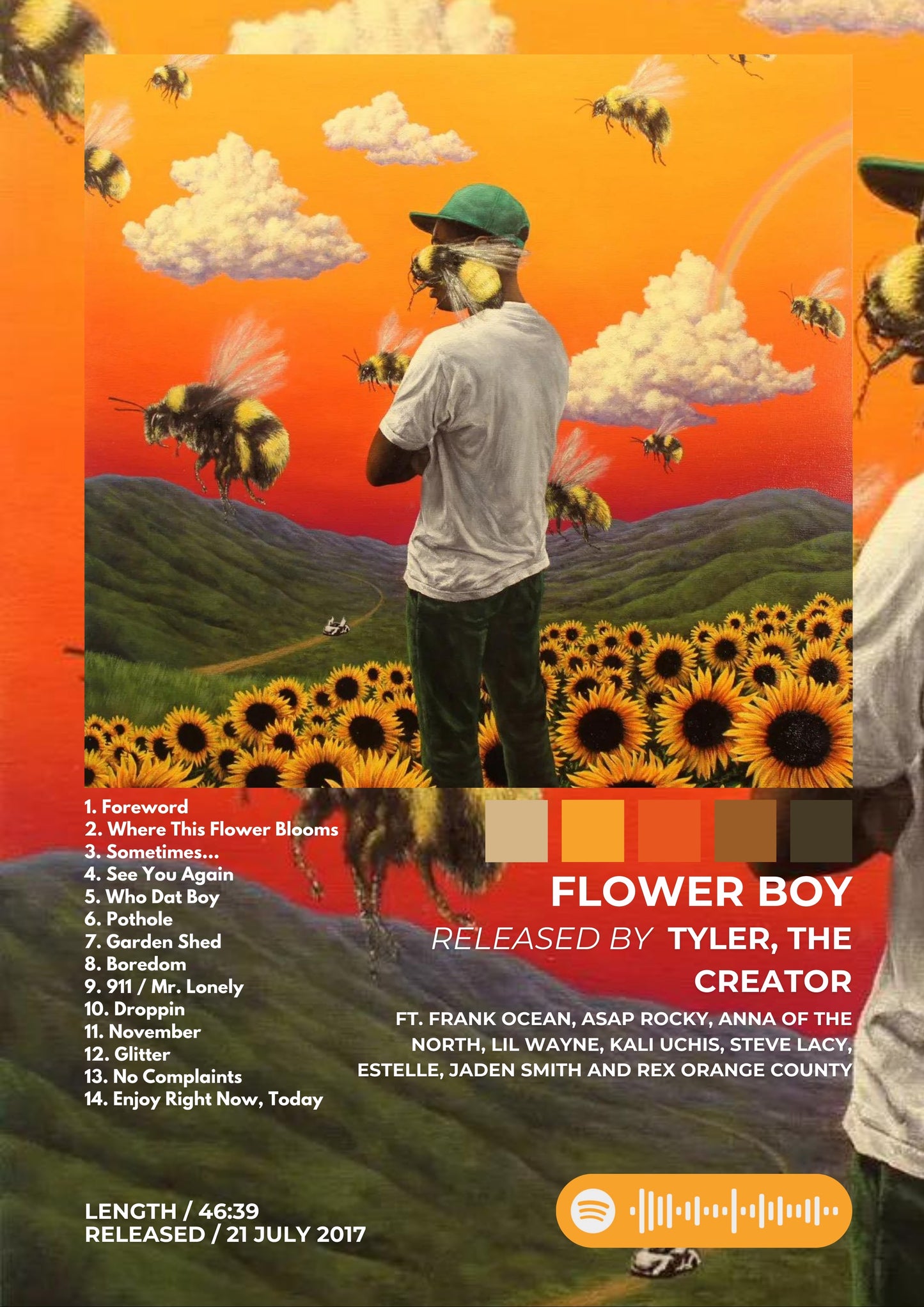 Tablou FLOWER BOY