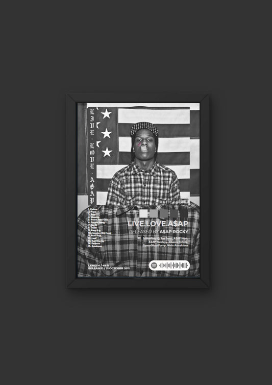 Tablou LIVE LONG A$AP