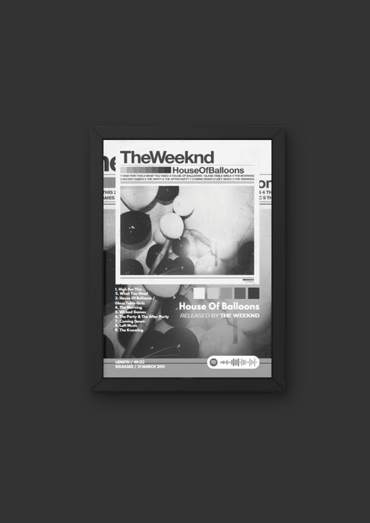 Tablou House Of Balloons