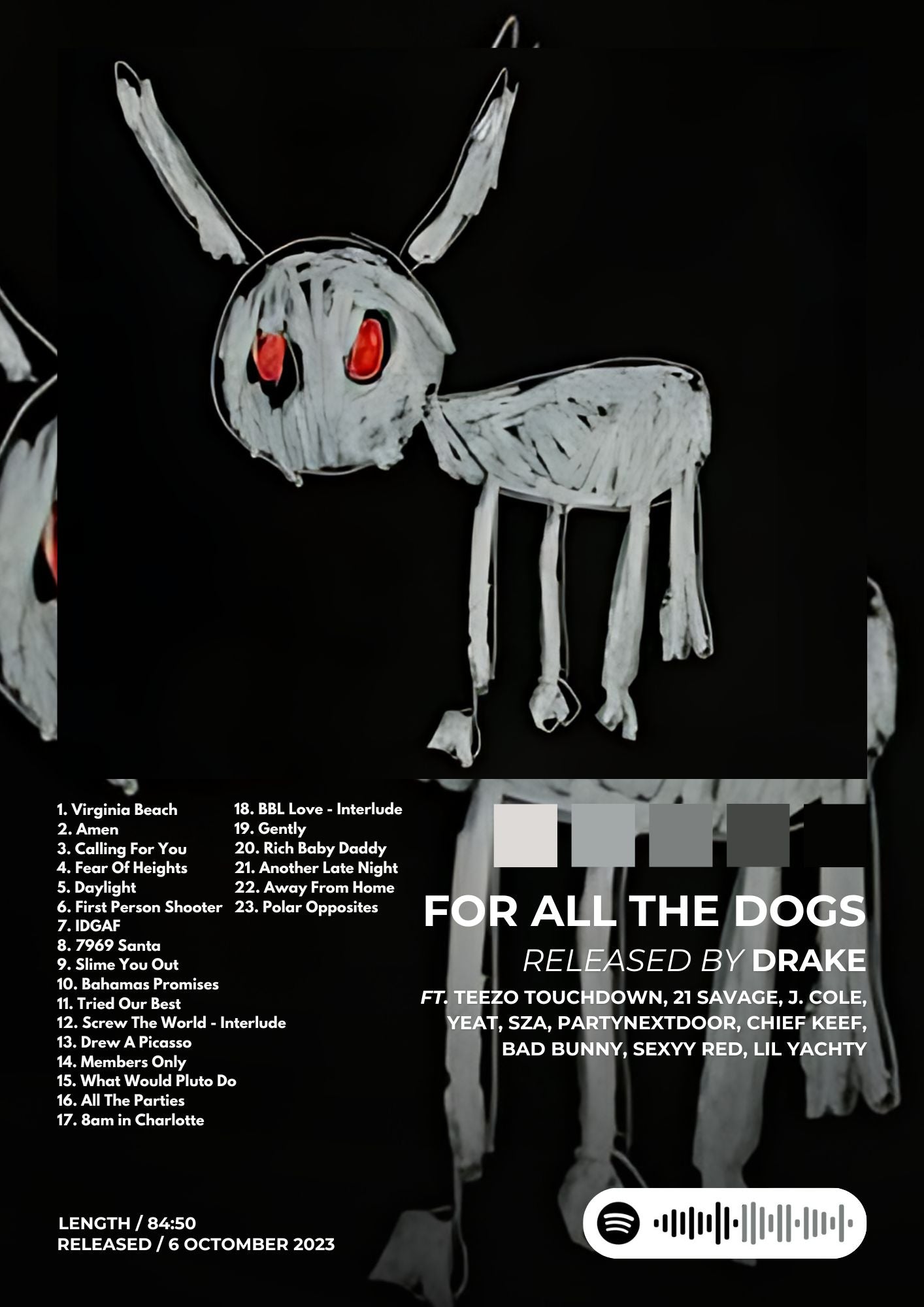 Tablou For All The Dogs
