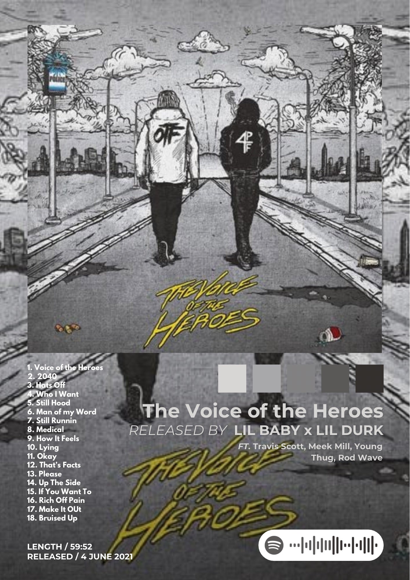 Tablou The Voice of The Heroes