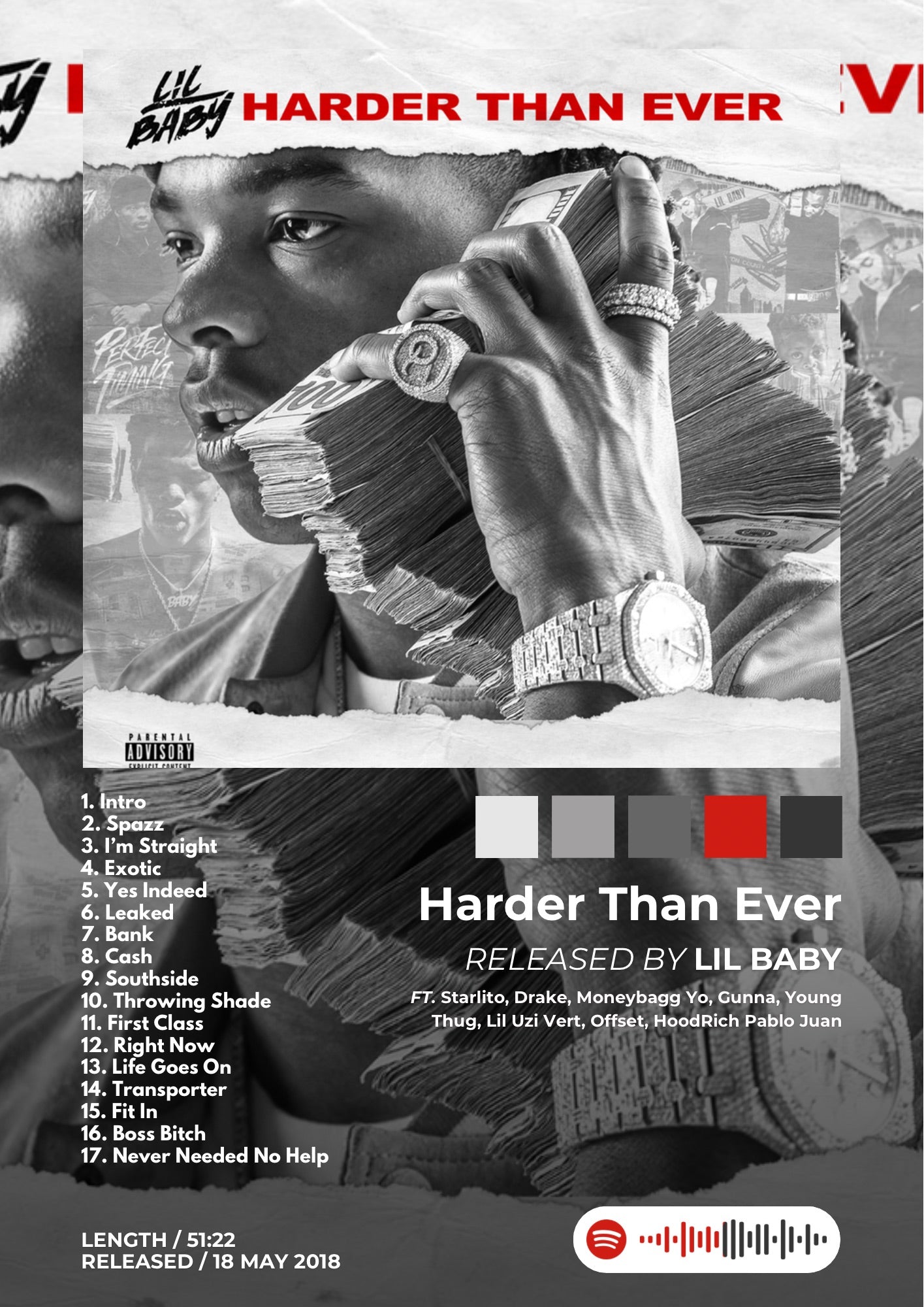Tablou Harder Than Ever