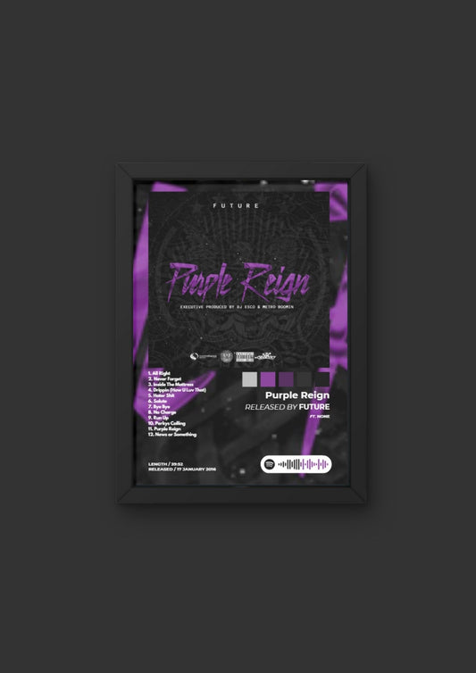 Tablou Purple Reign