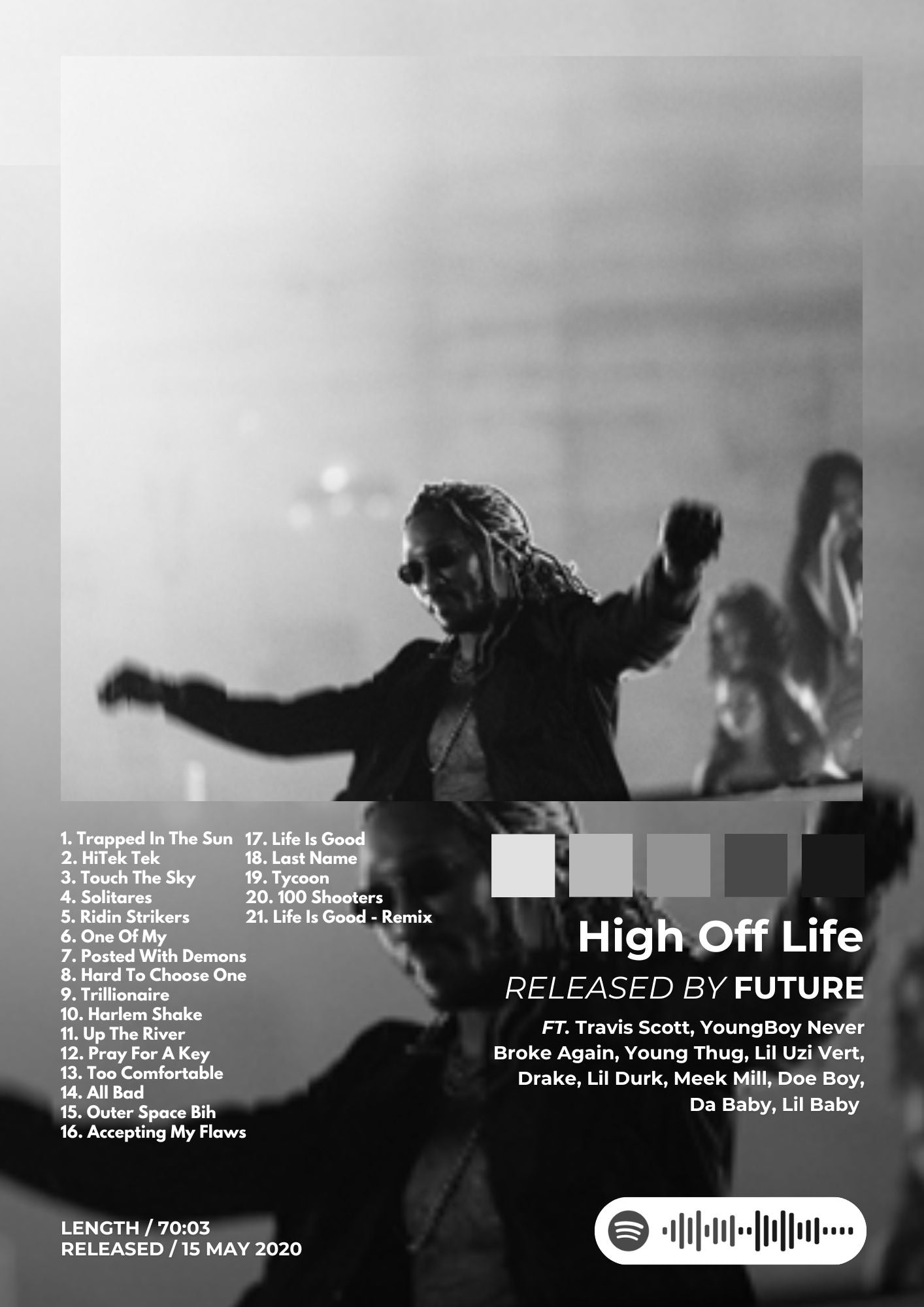 Tablou High Off Life