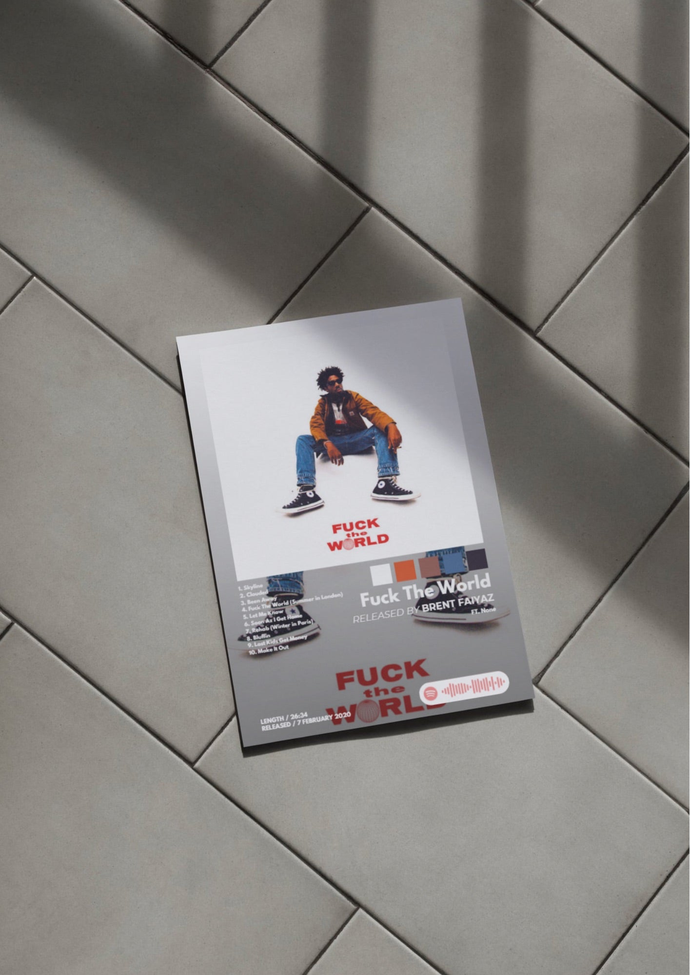 Tablou Fuck The World