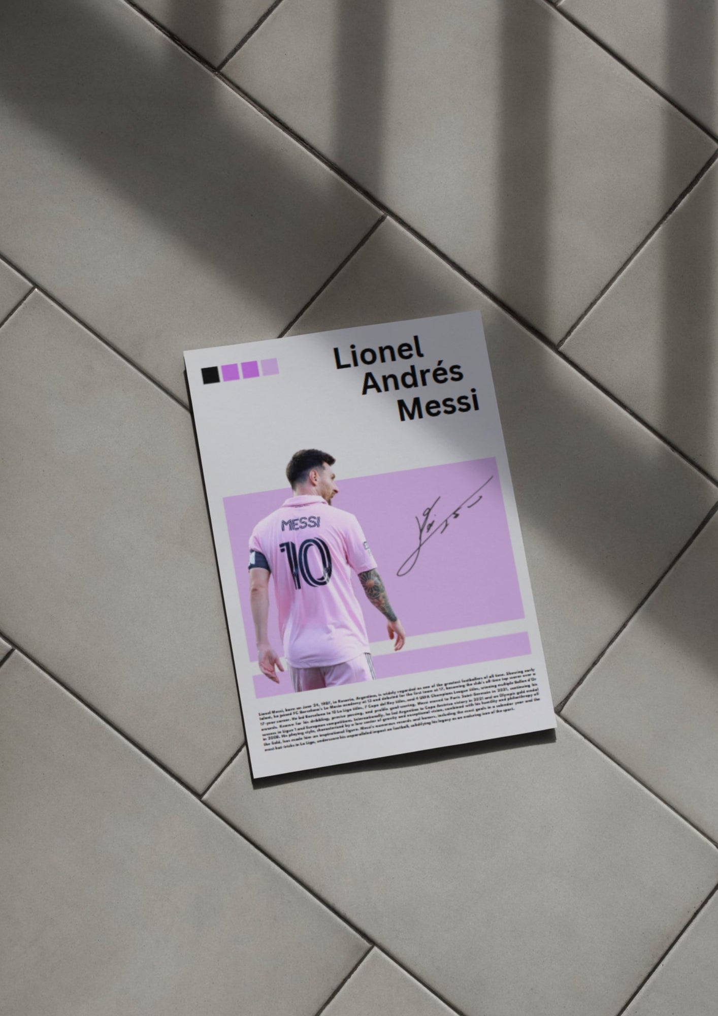 Poster Messi
