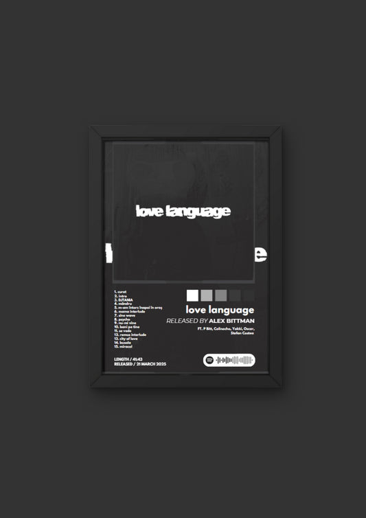 Tablou Love Language