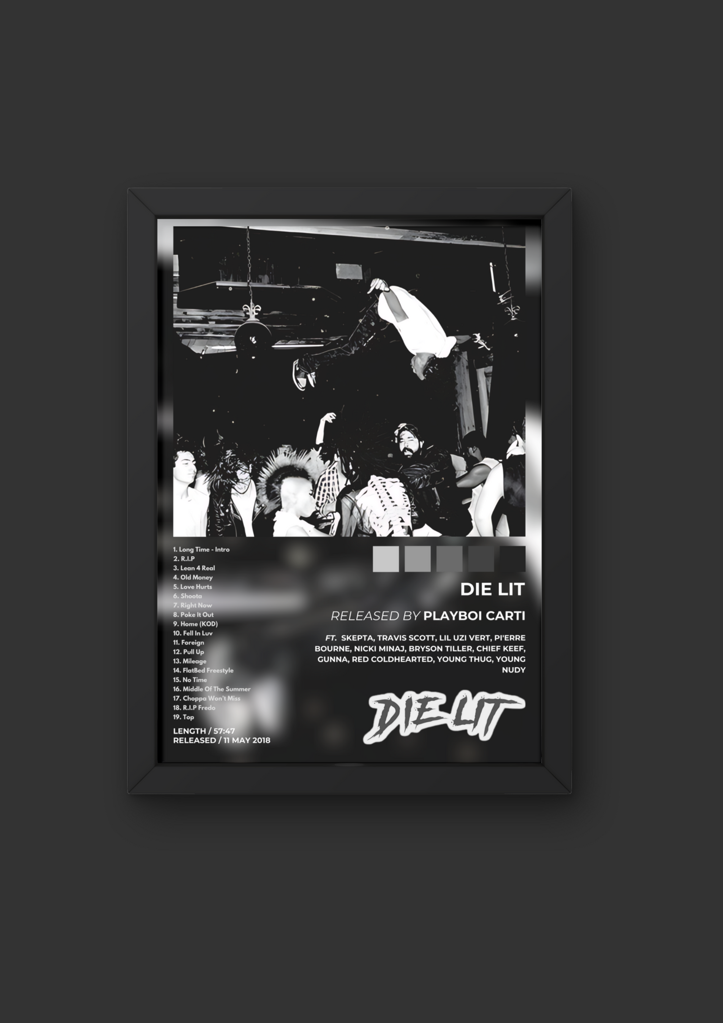 Tablou DIE LIT