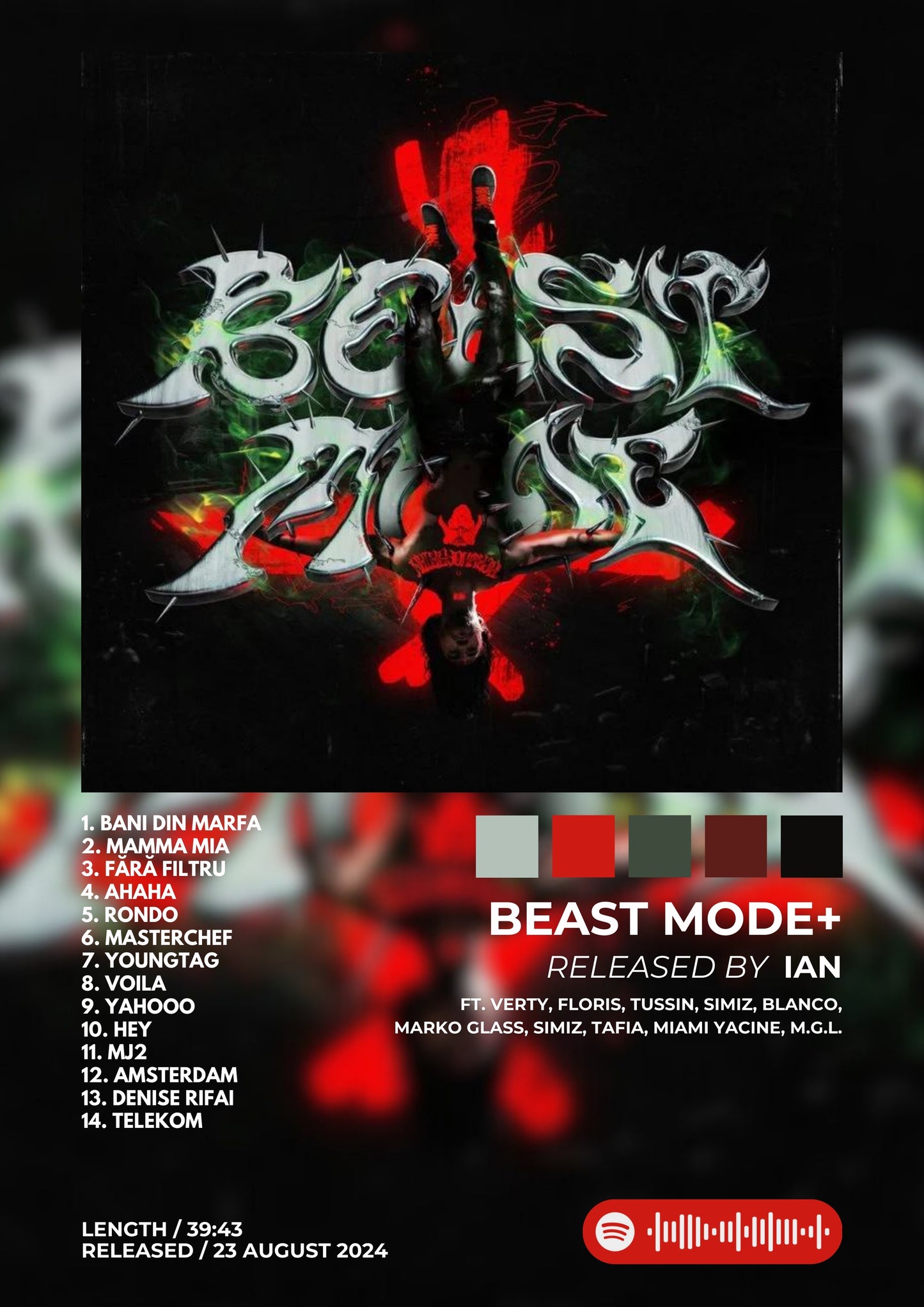 Tablou BEAST MODE+