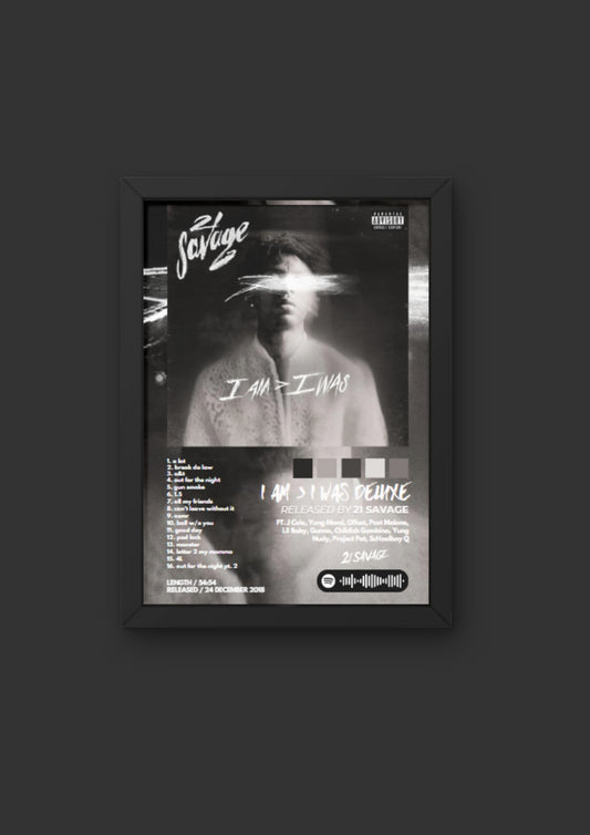 Tablou i am > i was deluxe edition